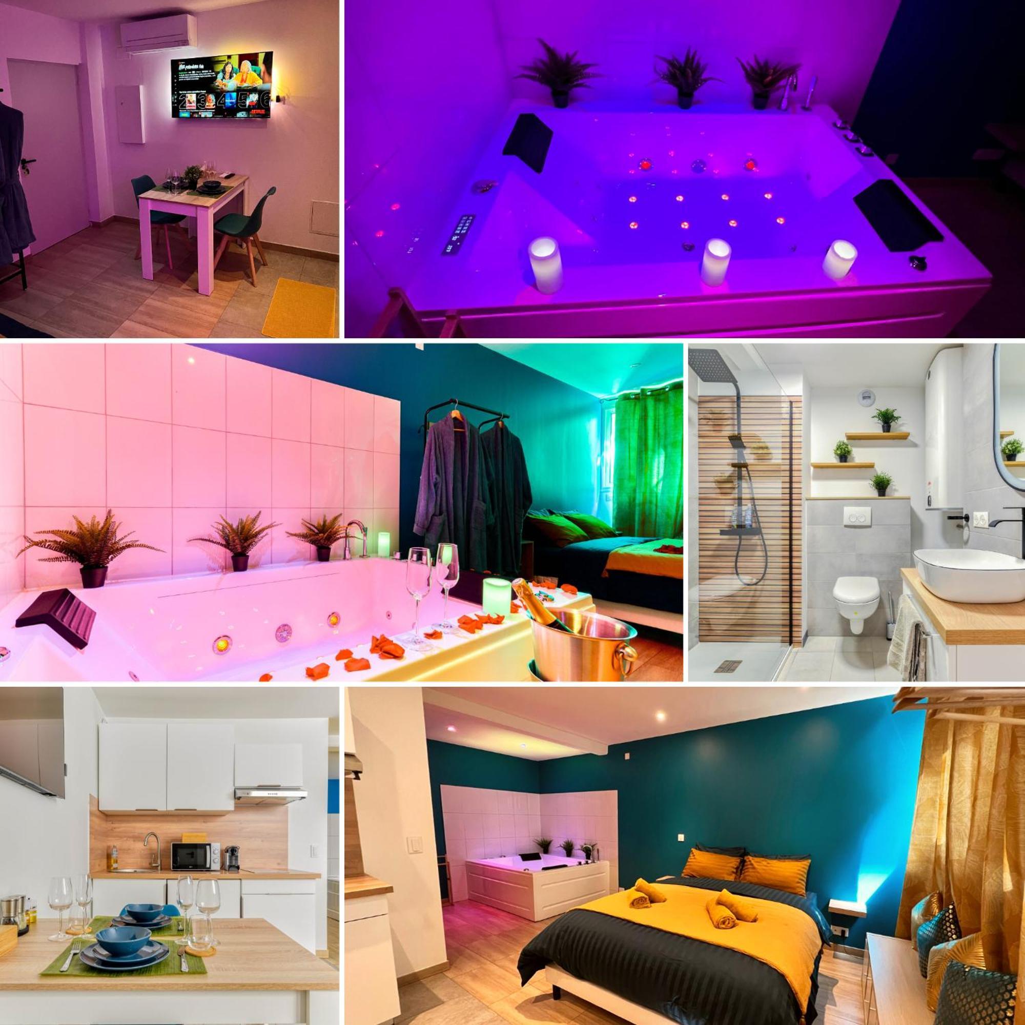 Narbnb - Eden Suite - Jacuzzi - Parking - Clim Narbonne Eksteriør bilde